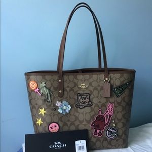 Coach Keith Haring Collection City Tote